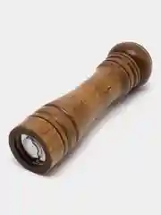 Серый мельница для перца и специй, деревянная, ручная