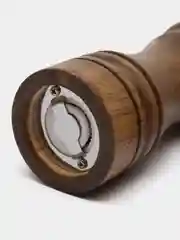 Черный мельница для перца и специй, деревянная, ручная