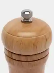 Черный мельница для перца и специй, деревянная, ручная