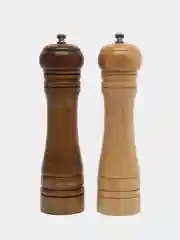 Алый мельница для перца и специй, деревянная, ручная