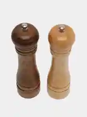 Алый мельница для перца и специй, деревянная, ручная