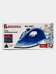 Голубой утюг (мощность 2200W/2000W) с антипригарным покрытием, самоочистка
