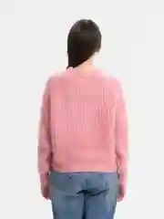 Розовый женский свитер "Tiffan"
