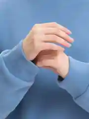 Синий меланж базовый однотонный свитшот LaFemme