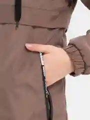 Шоколадный женская куртка весна осень