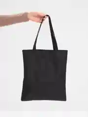 Сумка-шоппер женская, черная