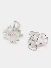 Серый крабики для волос со стразами, металл, 2шт