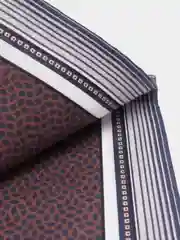 Платок носовой мужской коричневый, 6 штук