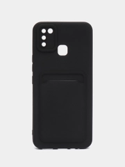Чехол INFINIX HOT 10 LITE с отделением для пластиковой карточки