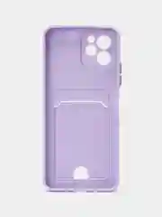 Алый чехол для Huawei Nova Y61, с защитой камеры и карманом для пластиковой карты