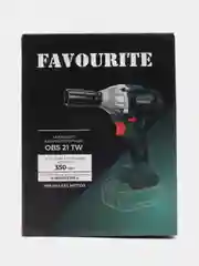 Гайковёрт аккумуляторный FAVOURITE OBS 21 TW,  350Нм (без аккумуляторов и з/у)