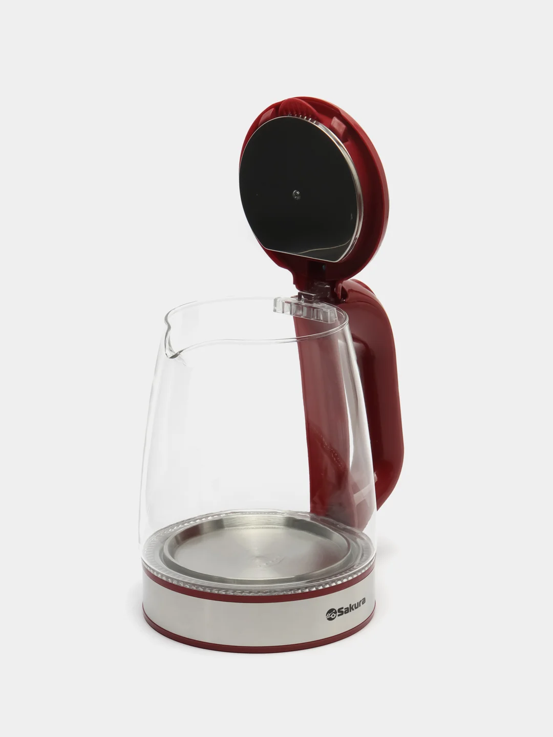 Красный чайник электрический Sakura SA-2722R, 1500 Вт