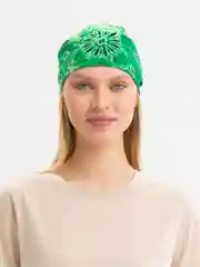 Зелёный хаки бандана-платок, унисекс