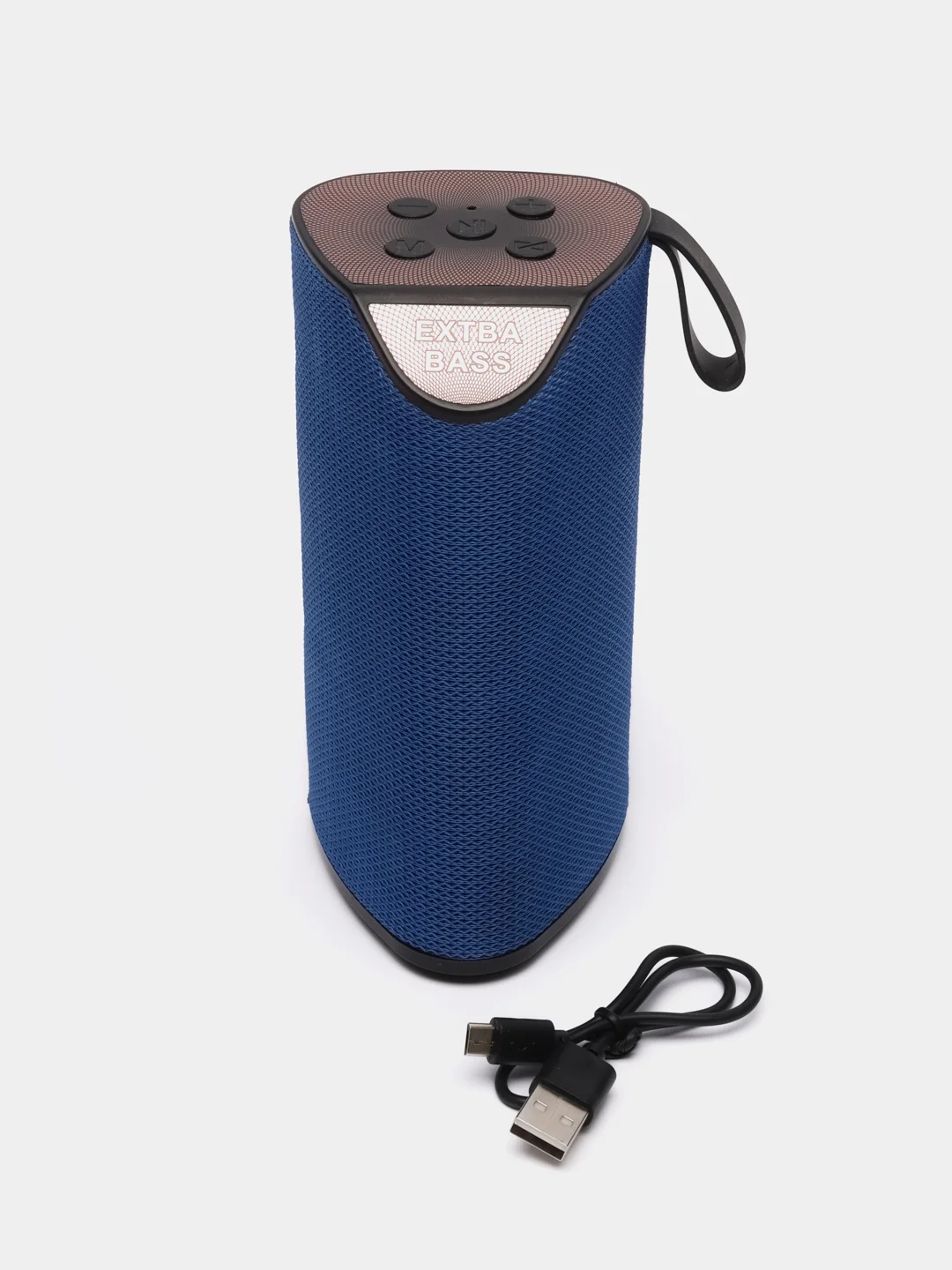 Синий мощная Портативная Bluetooth Колонка GT-111 с Долгим Временем Работы и Чистым Звуком