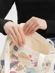 Алый сумка шоппер женский, с принтом, тканевый