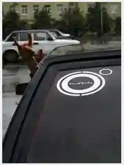 Наклейка на авто 4К