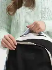 Черный рюкзак женский, спортивный, школьный