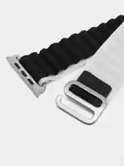 Угольный ремешок для Apple Watch Ultra 42/44/45/49 мм, для серии 4/5/6/7/8/9/SE/SE 2022