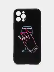 Голубой чехол для iPhone 11 Pro 14 Max 13 12 Xr Xs 7 8 Plus Se 2020, с принтом