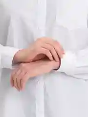Прозрачный рубашка женская с длинным рукавом, оверсайз