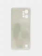 Бежевый чехол силиконовый на Realme C31 / Реалми С31, с рисунком