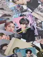 Фиолетовый карточки k-pop "Stray Kids", коллекционные, 55 штук