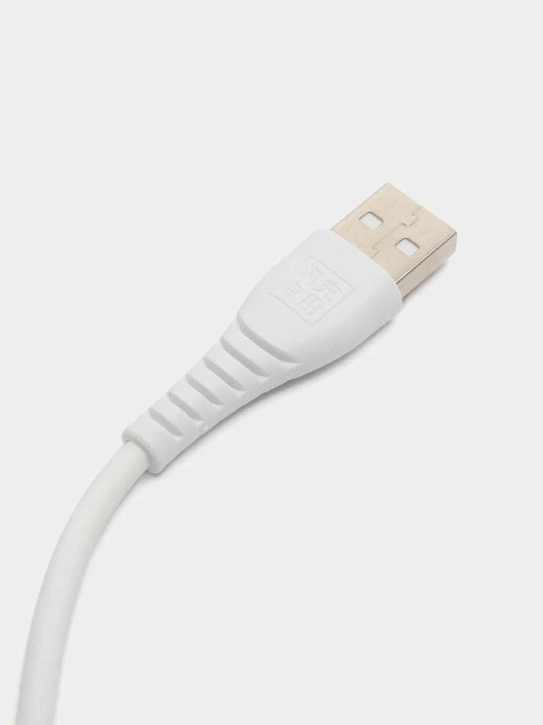 Белый кабель зарядный USB Micro, Type-c, Lightning для iPhone, Maimi X39, до 6A, 1метр, 2 метра