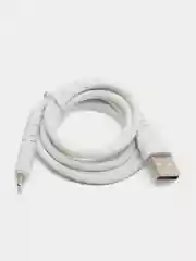 Белый кабель зарядный USB Micro, Type-c, Lightning для iPhone, Maimi X39, до 6A, 1метр, 2 метра