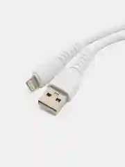 Белый кабель зарядный USB Micro, Type-c, Lightning для iPhone, Maimi X39, до 6A, 1метр, 2 метра