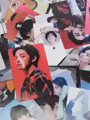 Голубой карточки k-pop BTS, коллекционные, 55 штук
