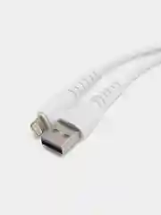 Белый кабель зарядный USB Micro, Type-c, Lightning для iPhone, Maimi X39, до 6A, 1метр, 2 метра
