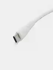 Белый кабель зарядный USB Micro, Type-c, Lightning для iPhone, Maimi X39, до 6A, 1метр, 2 метра