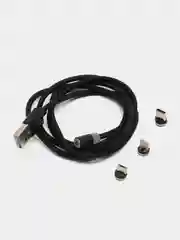 Магнитный кабель MicroUSB, Type-C, Lightning IPhone или 3 в 1