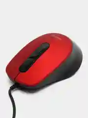 Красный бесшумная проводная мышь Smartbuy One SBM-265