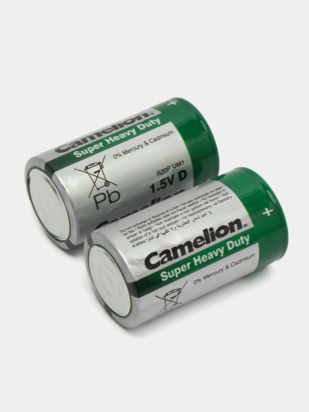 Батарейки Camelion R20 (D), 2 шт
