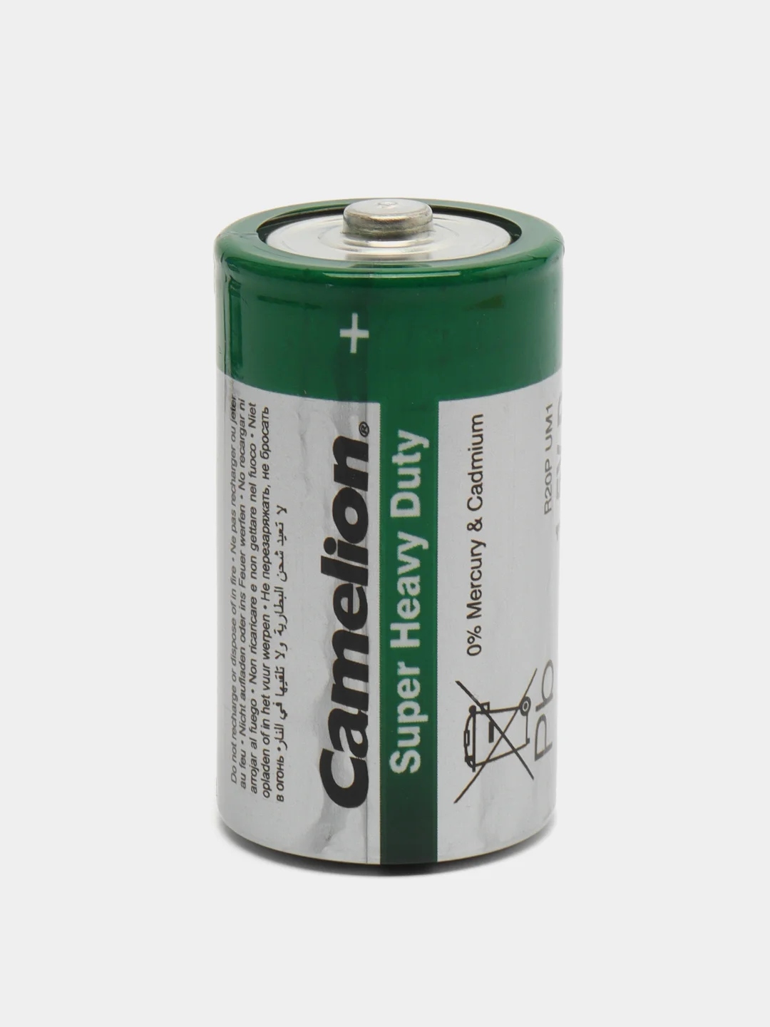 Батарейки Camelion R20 (D), 2 шт
