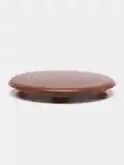 Коричневый заглушка мебельная D35 мм, (под петлю), 4 шт