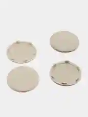 Серый заглушка мебельная D35 мм, (под петлю), 4 шт