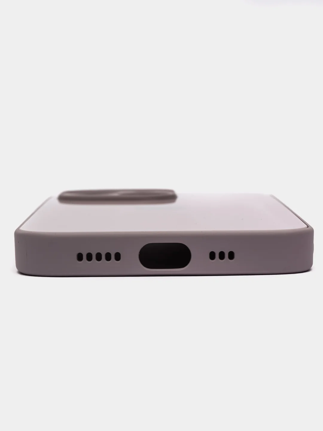 Лавандовый чехол для айфон со стеклянной панелью iPhone 11, 12, 13, 14, Pro, 12 Pro Max, 14 Pro
