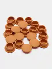 Горчичный заглушка мебельная D10 мм, 20 шт