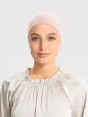 Конфетный бони прямая из ткани калифорния, чепчик, шапочка.