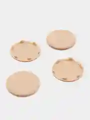 Бежевый заглушка мебельная D35 мм, (под петлю), 4 шт