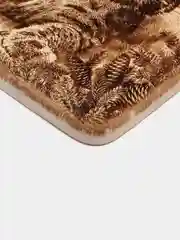 Бежевый доска разделочная деревянная из массива кедра, малая 17x27х2,2 см