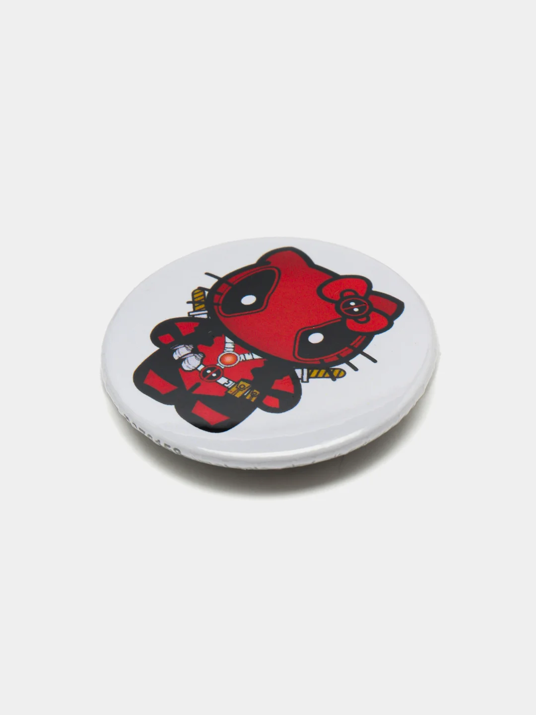 Красный значок " Hello Kitty", 37 мм