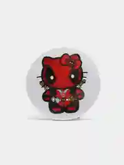 Красный значок " Hello Kitty", 37 мм