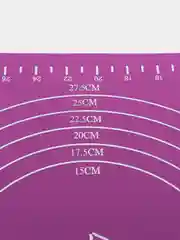 Фиолетовый коврик силиконовый для раскатки теста и выпечки l 5 цветов, 4 размера