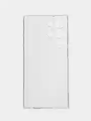 Прозрачный чехол Samsung Galaxy S23 Ultra (Самсунг Галакси С23 Ультра), прозрачный, силиконовый