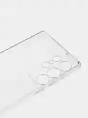 Прозрачный чехол Samsung Galaxy S23 Ultra (Самсунг Галакси С23 Ультра), прозрачный, силиконовый