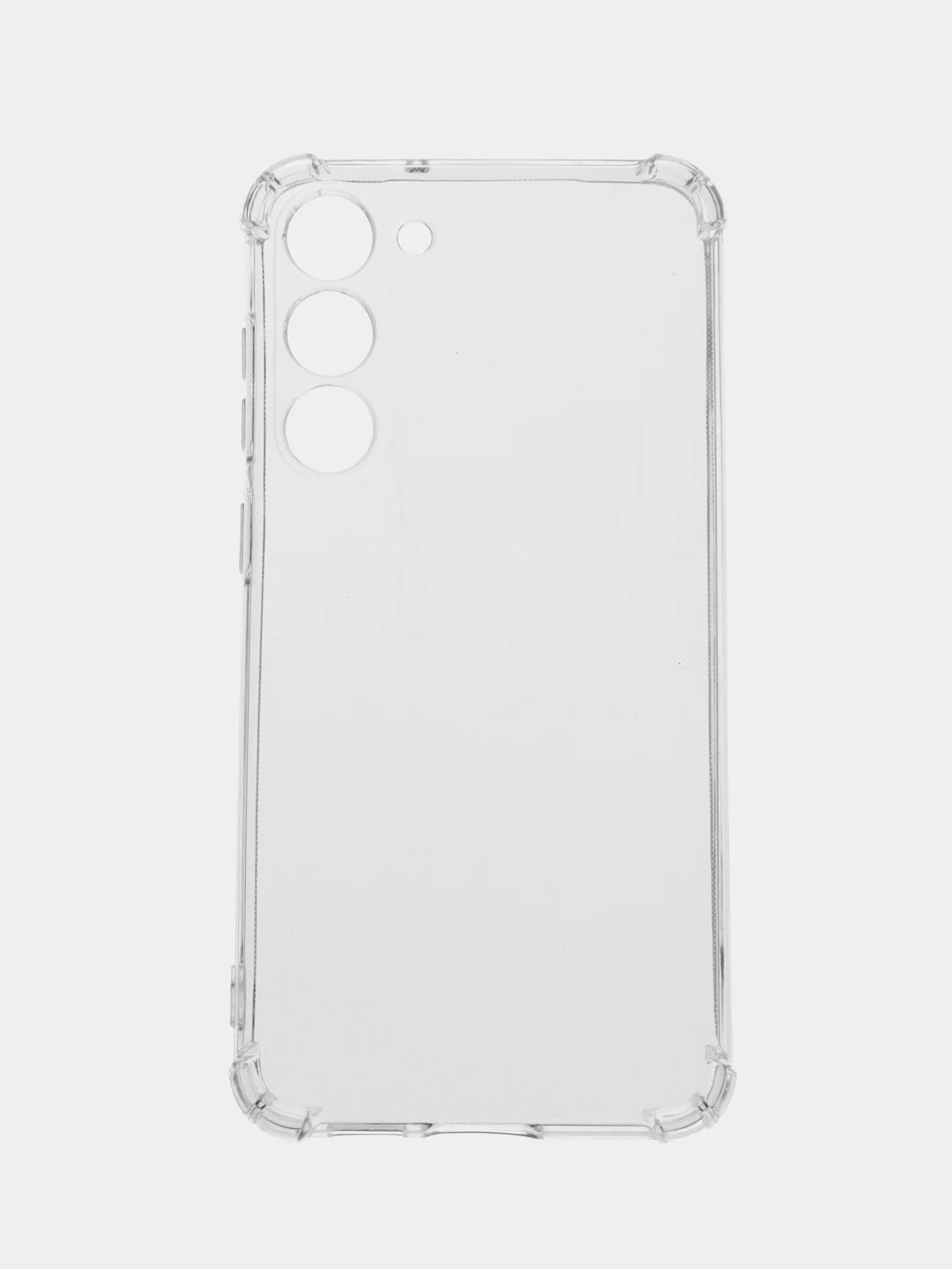 Прозрачный чехол Samsung Galaxy S23 Plus, прозрачный, силиконовый, противоударный