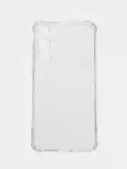 Прозрачный чехол Samsung Galaxy S23 Plus, прозрачный, силиконовый, противоударный